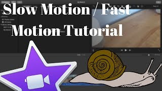 iMovie Tutorial 2024 - Slowing Down and Speeding up Footage