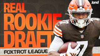 A REAL $$$ Dynasty Rookie Draft (4 Rounds)