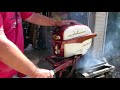 1958 Johnson outboard 7.5hp completely restored