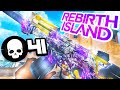 41 KILLS w/ MP5 on REBIRTH ISLAND! 😍 (Vanguard Warzone)