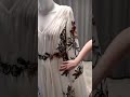 order 476 video 3 boho floral chiffon wedding dress