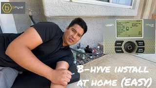 Orbit b-hyve WIFI Sprinkler Timer install  - Smart Controller