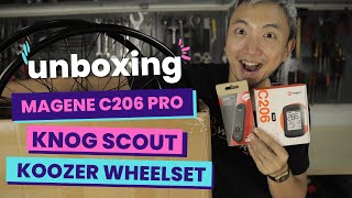 Unboxing Magene C206 Pro | Knog Scout | Koozer Wheelset for our Tier 3