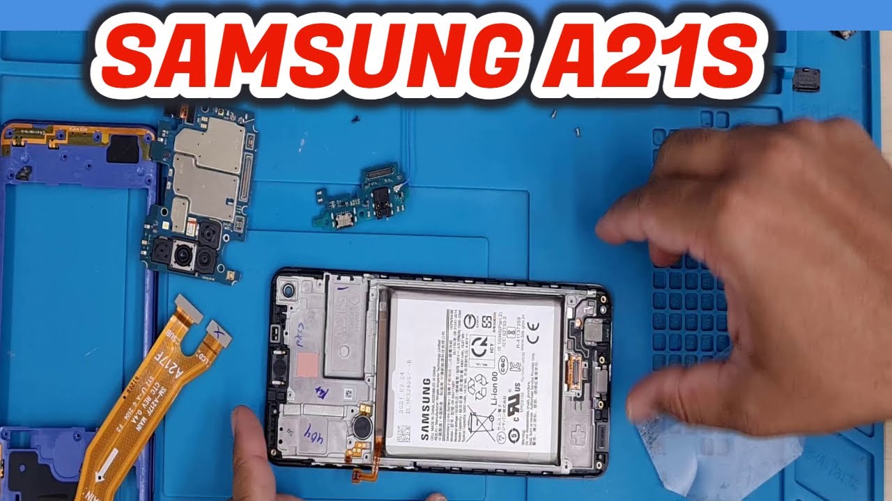 How To Disassembly & Assembly Samsung Galaxy A21S L Every Single Part ...