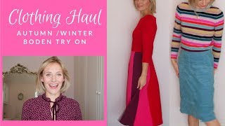 Autumn / Winter 2018 Try on  / Boden clothing / Shopping haul