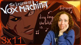 Oh NO! Oh DEAR! I'M SO UPSET! : Vox Machina s3ep11 Blind Reaction