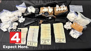 Michigan State Police seizes drugs, pills, cash in bust