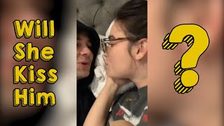 Best Vlog Squad IG Storie Natalie Trying to Kiss David Dobrik