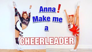 Anna McNulty TRANSFORMS me into a Cheerleader! *Lilly K