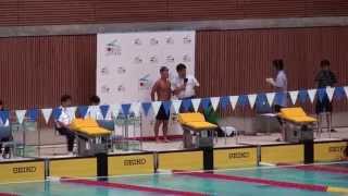 2014　全国中学　男子　400m個人メドレー　決勝