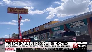 Tucson business owner indicted for felony theft
