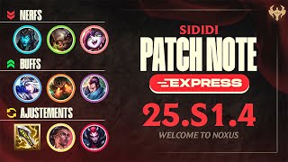 Les frontlanes vont FONDRE, buff ADC, nerf TANK - PATCH EXPRESS 25.04