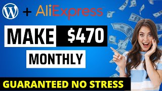 How To Start An eCommerce Website and Make Money ❤️Earn $470 Monthly with Wordpress + DropShipping