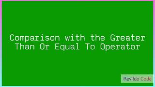 Comparison with the logical And operator in JavaScript |#javascript | #Revildo_code