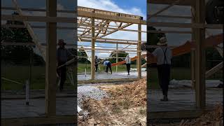 Concrete progress at the shop! #concrete #building #shop #housebuild