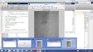 Background Estimation Based on Mode Algorithm