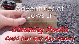 Cleaning Rocks - Could Not Get Any Easier