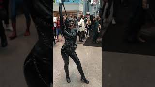 Batman Returns Catwoman cosplay NYCC 2019 part 1