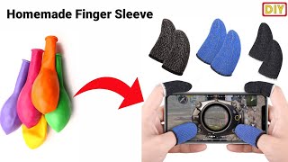 How to make Finger Sleeve at home/Finger Sleeve For FREE FIRE OR PUBG MOBILE/Make Finger Sleeve