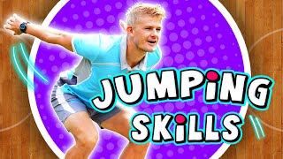 🏃🏾‍♀️JUMPING techniques for your students to learn (+ whole class activity stations & challenges)