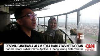 Pesona Panorama Alam Kota Dari Atas Ketinggian