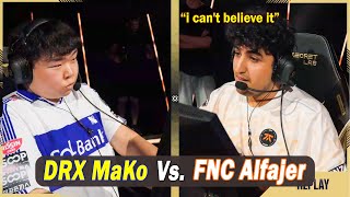 DRX MaKo Shocked Everyone after beating FNC Alfajer's 200IQ Play | VCT Champions 2024