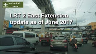 LRT2 East Extension update as of June 2017