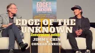 Edge of the Unknown Documentary Q&A interview with Host Jimmy Chin, Conrad Anker & Pagan Harleman