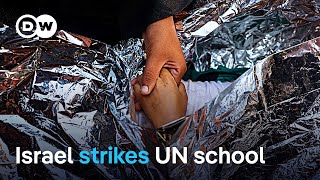 UNRWA: Israeli strike on UN school in Gaza kills dozens | DW News