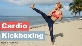 Cardio Kickboxing - BURN FAT AT HOME | Rebecca Louise