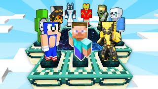 100 People Beat Minecraft For Me...