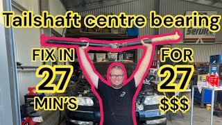 How to replace tailshaft centre bearing VT VX VY VZ Holden commodore WH WK WL statesman caprice LS1