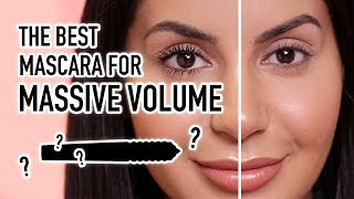 THE BEST MASCARA FOR MASSIVE VOLUME | featuring @makeupbybrooktiffany