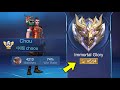 I USED CHOU IN SOLO RANK 500 STAR IMMORTAL AND THIS HAPPENED... - Mobile Legends