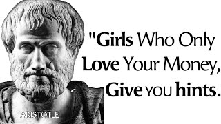 Aristotle Quotes Life Lesson Women Learn too Late in Life !! Greek Philosopher Aristotle #quotes