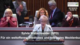 Fremdenfeindliche Gewalttaten stoppen - Landtagspräsidentin Sylvia Bretschneider II