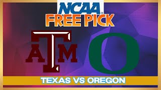 Oregon at Texas A&M 3/19/22 - College Basketball Picks & Predictions
