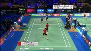 2014 YONEX DENMARK OPEN - SF MD | Ko S H/Shin B C [7] VS Fu H F/Zhang N (CHN)