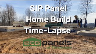 SIP Panel Home Build - Time-Lapse