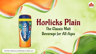 Horlicks Plain The Classic Malt Beverage for All Ages | India At Home