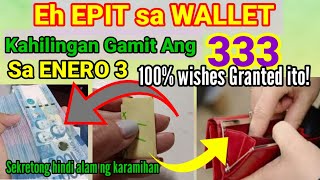 Kahilingan sa UNANG MARTES Ng TAON! ~ 100% MATUPAD ANG WISHES MO NITO NGAYONG TAON!