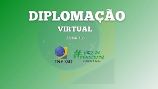 Solenidade Virtual de Diplomação dos Eleitos - Dia 16/12/2024 - 131ZE/GO