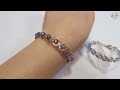 homemade bracelet easy and beautiful 3 wire braid bracelet with beads 1055