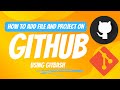 How to Add File or Project to Github using Gitbash