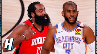 Oklahoma City Thunder vs Houston Rockets - Full Game 2 Highlights August 20, 2020 NBA Playoffs