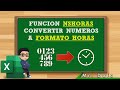 FUNCION NSHORA PARA CONVERTIR DATOS NUMERICOS EN FORMATO HORA⌚FACILMENTE EN EXCEL ✅✅