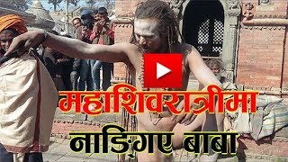 NANGAA BABAJI at Maha shivaratri festival in kathmandu pashupati temple 2018