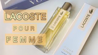 Lacoste Pour Femme | NEW DESING | a woody fragrance with subtle floral notes