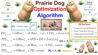 Prairie Dog Optimization Algorithm || Step-By-Step || ~xRay Pixy
