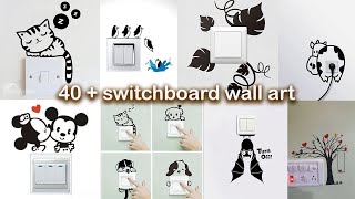Switch board wall painting art